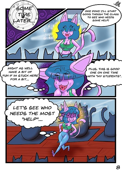 At the gym - part 3