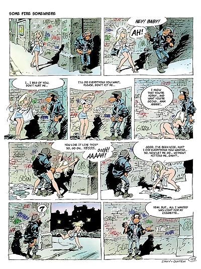 Comics blowjob and sex for street bandit - part 1651
